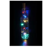 3x Sternfabrik Bottle Corks With 8er Micro LED Light String Colourful 80cm #02