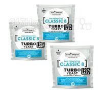 3X Still Spirits Classic 8 Urea Turbo Yeast (US/UK/CAN Only) 20% ABV