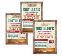 Still Spirits 3x Distillers Alpha Amylase Enzyme 12g High Temperature for 25L