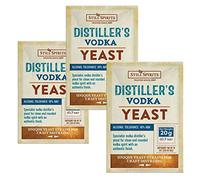 3X Still Spirits Distillers Vodka Yeast 20g for 25L 18% ABV