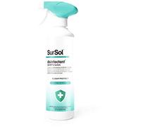 3X Sursol Instant House Kitchen Bathroom Table Sofa Spray Spray 500ml Wash Outdoor/Indoor Use Kill 99.9% Germs