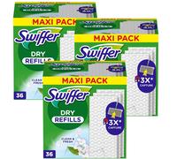 3X Swiffer Dust Cloths For Floor Mops 36 Pieces Dry Cloths Floor Cloths #13