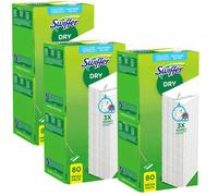 3X Swiffer Mega Pack 80 Anti Dust Cloths Floor Cloths Cleaning Dust Magnet #14