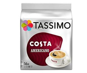 3x TASSIMO COSTA AMERICANO or CAPPUCCINO FULL T DISC PACKS. COFFEE DISKS PODS