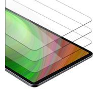 Cadorabo 3x Tempered Glass for Apple iPad Pro 12.9 2018 Protection Film 3D Touch for 9H Hardness Bulletproof Display Saver