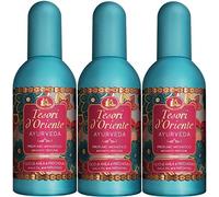 3x Tesori d´Oriente Ayurveda Perfume Spray with Alma Oil & Patchouli Eau de Toilette 100ml edt