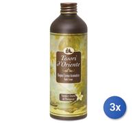 3X Tesori D’Oriente Vanilla & Ginger Shower Gel 500 Ml Body