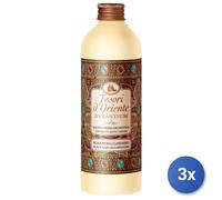 3X Tesori D'Oriente Bath 500 Ml. Byzantium Pink Black/Labdano