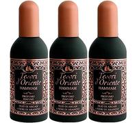 3x Tesori d'Oriente HAMMAM Perfume with Argan Oil & Orange Blossom 100ml edt eau de toilette