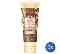 3X Tesori D'Oriente Shower 250 ML. Byzantium Pink Black/Lab