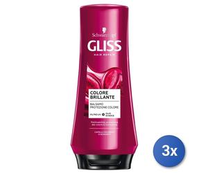 3x Testanera Hair Conditioner 200 Ml. Bright Color