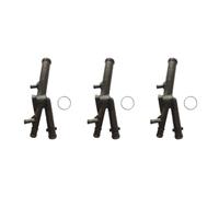 3X Thermostat Housing Compatible With Audi Q7 4L 3.6L 2007 | Fits 2008 2009 2010; Part Number 03H121117A-AU62