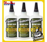 3x Titebond 6221 2oz Instant Bond Adhesive Thick for Wood Metal Glass Ceramic