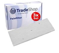 3x Trade-Shop Compatible with Fine Filter / Sponge Filter / Foam Filter / Base Filter Panasonic Tumble Dryer NH-P80 NH-P80G1 NH-P80G2 Replaces ANH300-4870