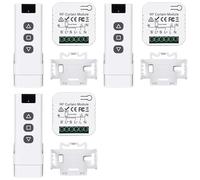 3X Tuya WiFi Smart Curtain Switch Controllers Roller Blinds Shutter Motor Smart Life APP Remote Control