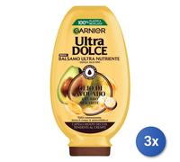 3x Ultradolce Garnier Conditioner 200 Ml. Avocado Shea