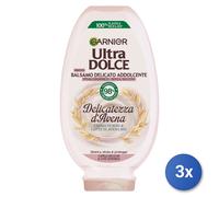 3x Ultradolce Garnier Conditioner 200 Ml. Oat Delicacy