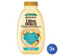 3x Ultradolce Garnier Shampoo 250 ml. Argan Ritual