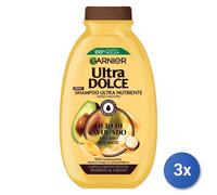 3x Ultradolce Garnier Shampoo 250 ml. Avocado Shea