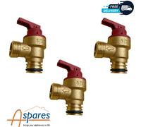 3X VAILLANT ECOTEC PLUS 937 & 938 VUI PRESSURE RELIEF SAFETY VALVE 178985