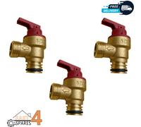 3X VAILLANT ECOTEC PLUS PRESSURE RELIEF SAFETY VALVE PART 178985