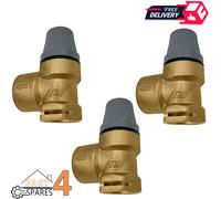 3X VAILLANT THERMOCOMPACT TURBOMAX PRO PLUS PRESSURE RELIEF VALVE PRV 190732 [EEK: A+++]