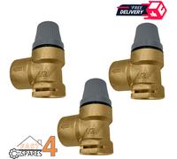 3X Vaillant Turbomax Plus 824 E 828 E 837 E Relief Safety Valve PRV 190732 [EEK: A+++]