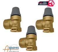 3X VAILLANT TURBOMAX VUW PRO 24 24/2 28 28/2 E PRESSURE RELIEF SAFETY VALVE [EEK: A+++]
