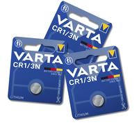 4 x Varta CR1/3N 1/3N 3v Lithium Battery DL1/3N 2L76 CR11108 Made in Japan