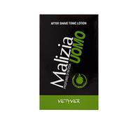3X Vetyver Malizia Uomo Aftershave Tonic Lotion 100ml Wasser