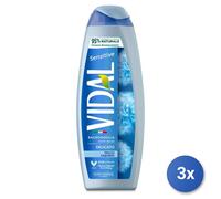 3x Vidal Bathroom 500 Ml. Talc Made In Italy