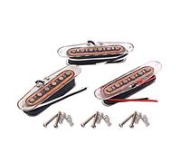 3x Vintage Tone Alnico V Single Coil Pickups Set for ST Style Guitar Accs
