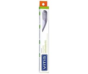 3x Vitis Orthodontic Access Toothbrushes - Compact Brush for Braces