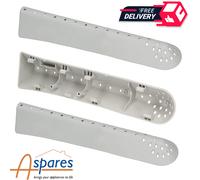 3X Washing Machine Drum Paddle Clothes Lifter Grey For Candy Hoover 43005989