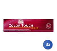 3X Wella Color Touch Plus 66/04, 60 Ml