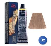 3x Wella Koleston Perfect Me+ Rich Natural 10/95 60ml