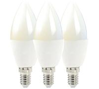3x WiFi Colour Change LED Light Bulb 4.5W E14 Warm Cool White Mini Dimmable Lamp