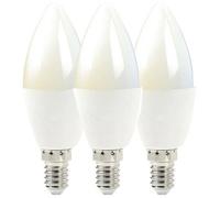 Loops 3x WiFi Colour Change LED Light Bulb 4.5W E14 Warm Cool White Mini Dimmable Lamp Loops White