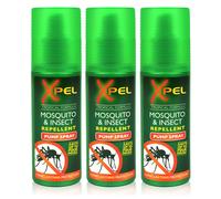 3x Xpel Mosquito Insect Fly Bite Repellent Tropical Formula Pump Spray 70ml