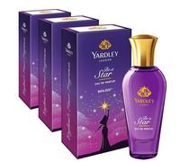 3x Yardley London Be a Star 90% Natural Eau De Parfum 30ml