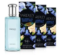 3x Yardley London Bluebell & Sweet Pea Eau De Toilette 125ml