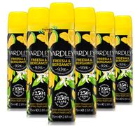 3x Yardley London FREESIA & BERGAMOT Body Spray 75ml