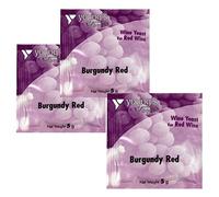 3x Youngs Burgundy Red Wine Yeast 5g - treats 23L / 5 Gallon