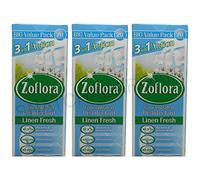 3X Zoflora Linen Fresh 500ml Odour Remover & Disinfectant