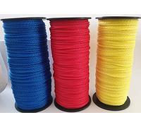 3x100m Builders Line Rope String Building Brick Masonry Home DIY (RED)