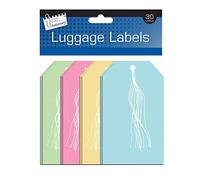 3X135x75mm Luggage Label (Pack of 30)