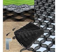 3x18 ft Ground Grid 2" Thick Retainer Stabilizer for Parking Landscaping Patios - Expandable & Foldable Earth Support System for Heavy-Duty Use