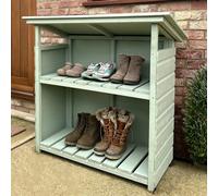 3x2 Shire Aveley Pent Double Welly Store - Pressure Treated