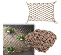 3x23FT Climbing Frame Net for Kids - Durable Rope Netting for Playground, Tree House, Rock Wall, and Swing Set - 1cm Rope Diameter, Perfect for Active Play and Adventure