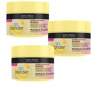 3X250Ml John Frieda Go Blonder Intensive Repair Mask Blond Protects Lightening